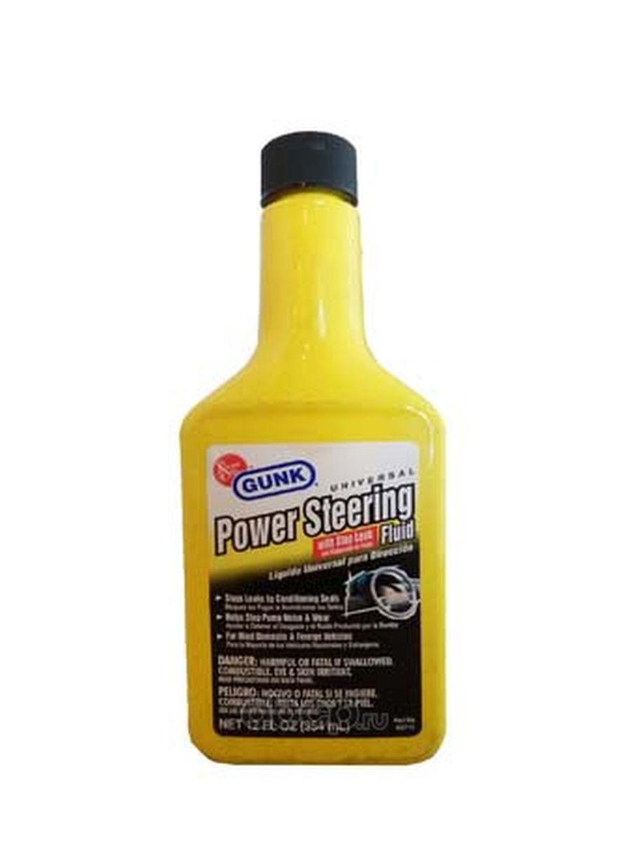 Жидкость Масло трансмиссионное гидравлическое ГУР гидроусилителя руля Power Steering Fluid 354 мл Gunk M2713