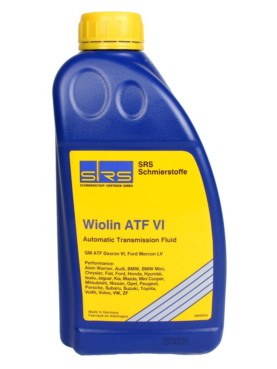 Трансмиссионное масло SRS WIOLIN ATF VI 1л