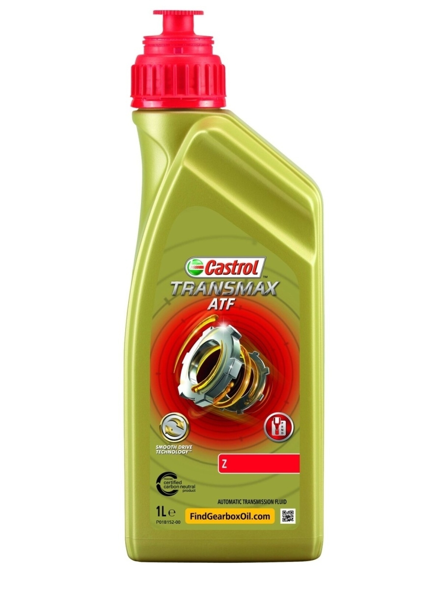 15D6D2 CASTROL Transmax ATF Z Синт. трансм. масло для механич. и автоматич. коробок передач (1)