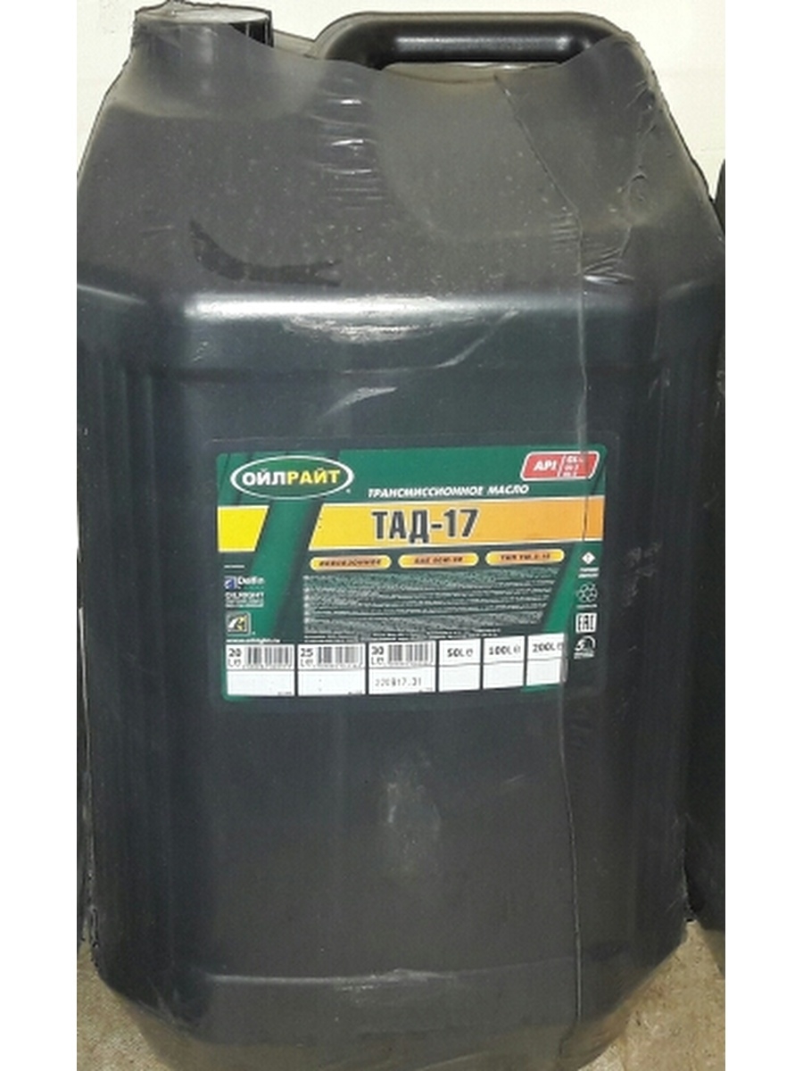 Масло Oil Right трансмиссионное ТАД 17 ТМ-5-18 30 л 2542 (1 шт.)