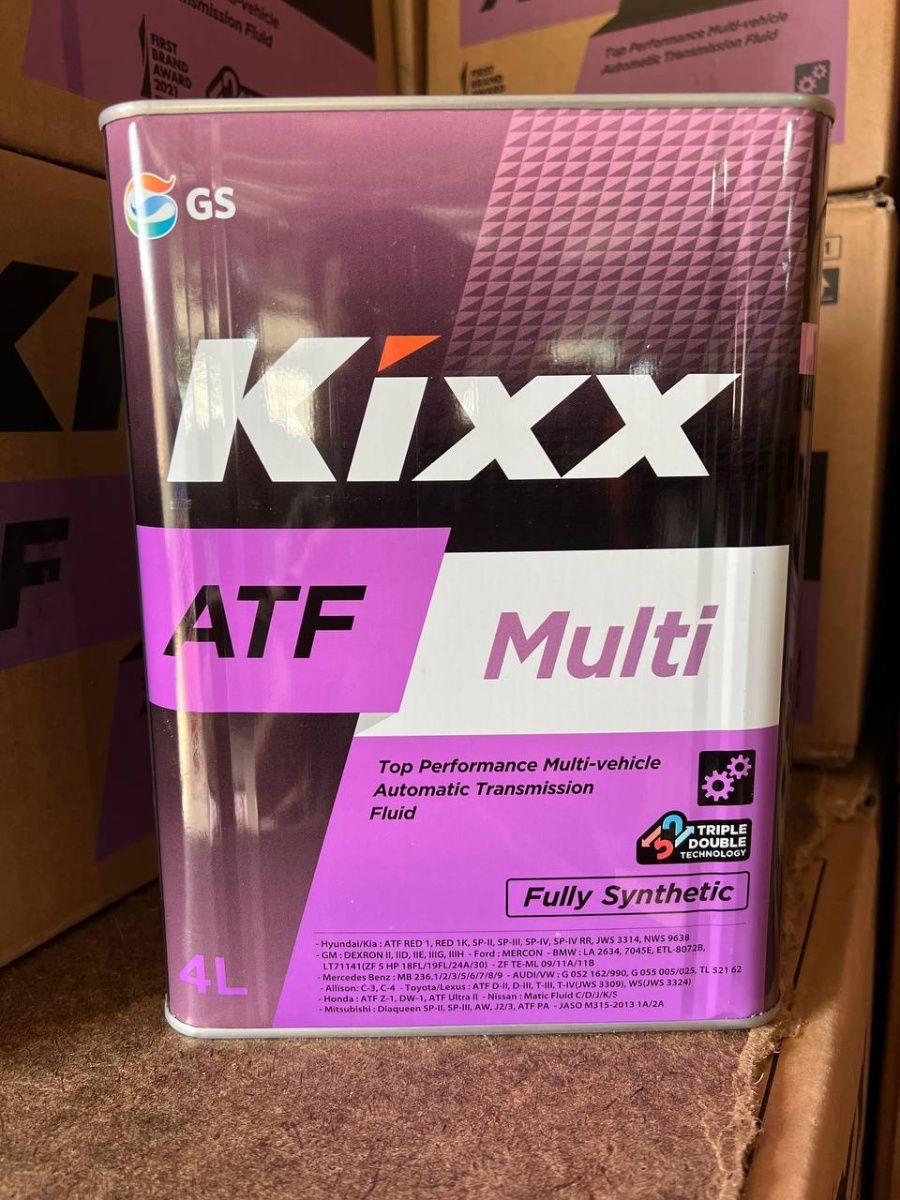 Multi atf допуски. Kixx ATF 4. Kixx ATF sp3. Kixx ATF Multi 4л. L251844te1 Kixx ATF Multi 4l.