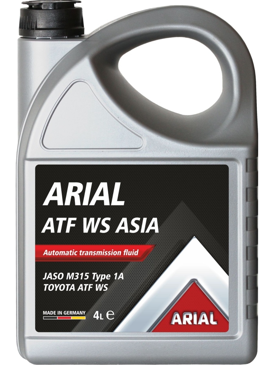 Масло трансмиссионное ARIAL ATF ASIA WS 4 л