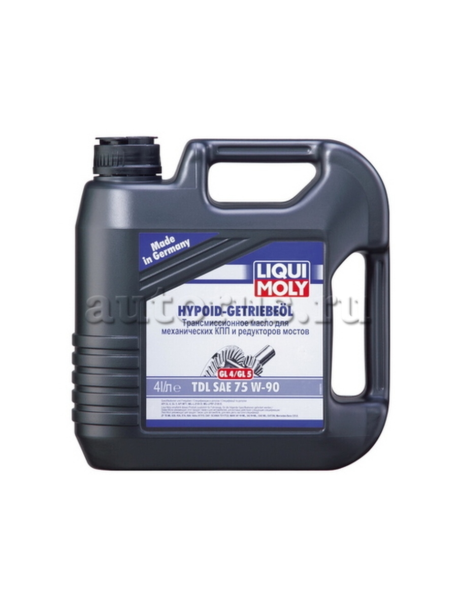 Масло трансмиссионное Liqui Moly Hypoid-Getriebeoil TDL 75W90 4 л 3939