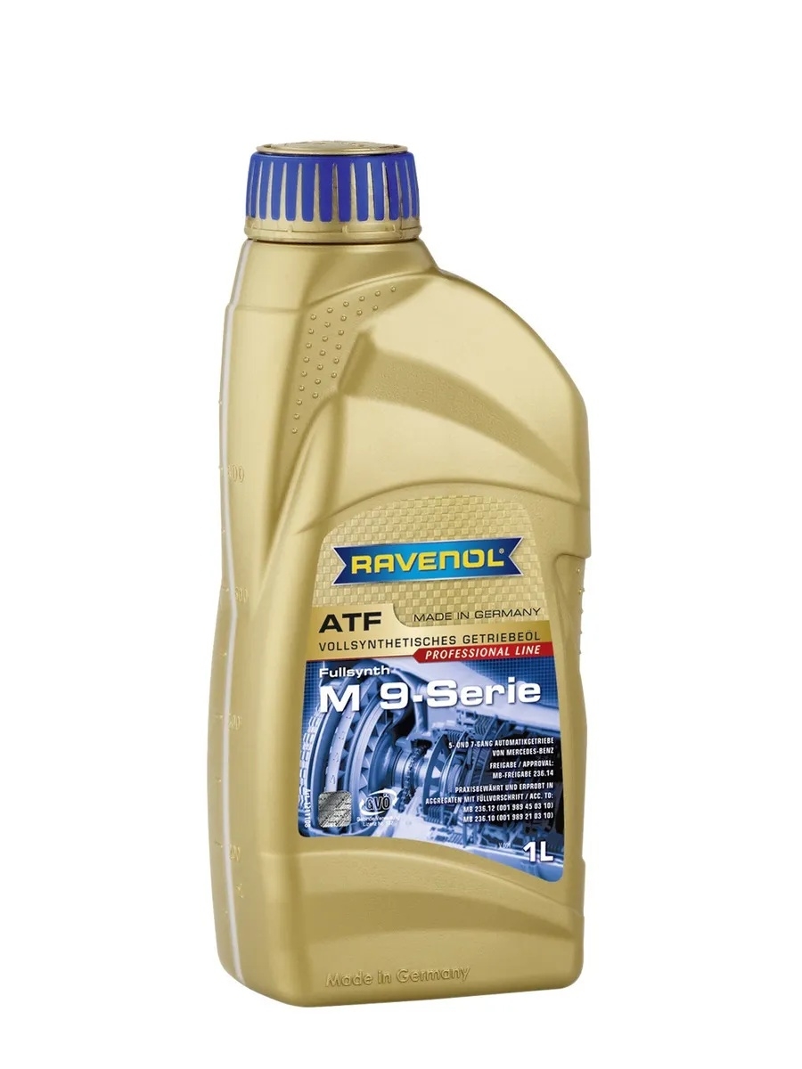 Масло трансмиссионное Ravenol ATF MB 9-Serie 1 л 4014835732414