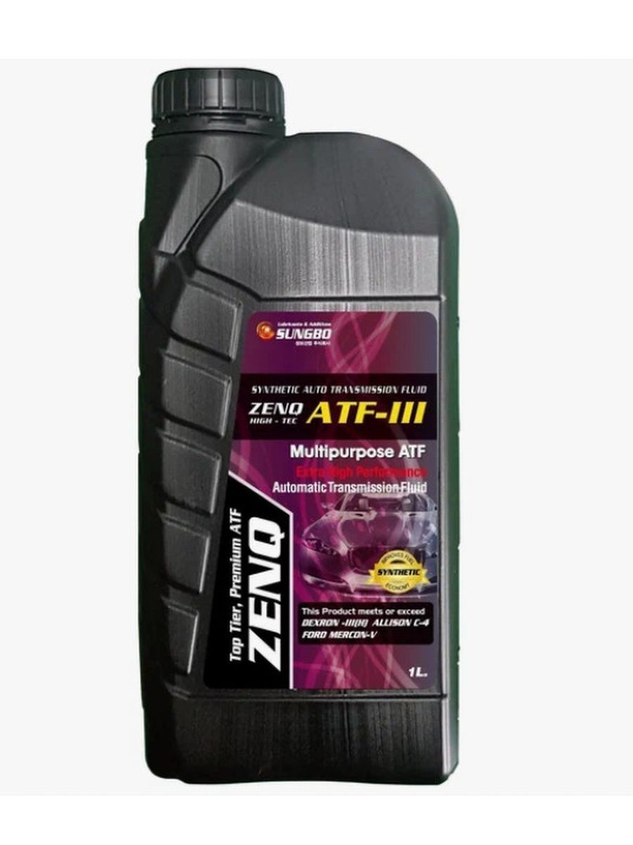 Масло трансмиссионное ZENQ  ATF-III 1л