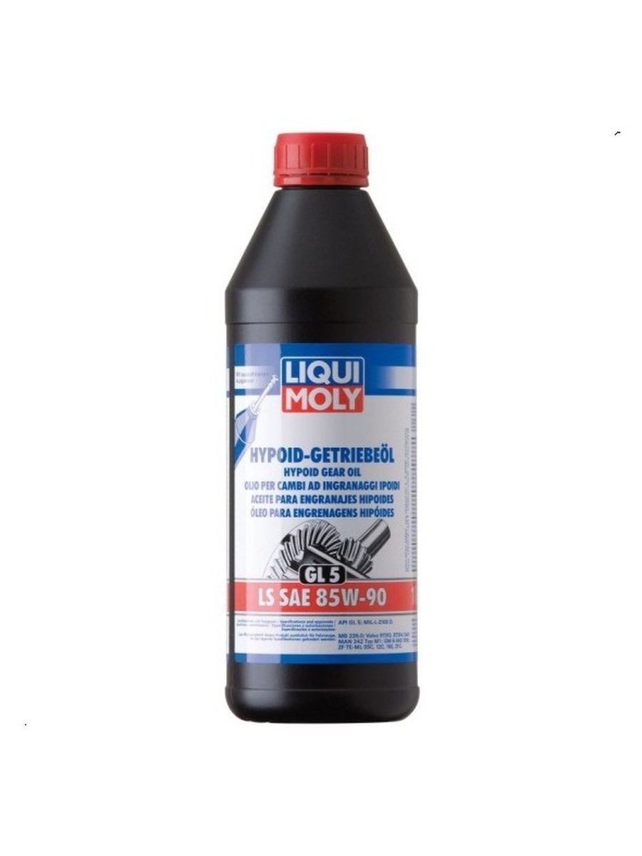 Масло трансмиссионное минеральное Hypoid Getriebeoil LS 85W90 API GL-5 (1л) Liqui Moly 8039