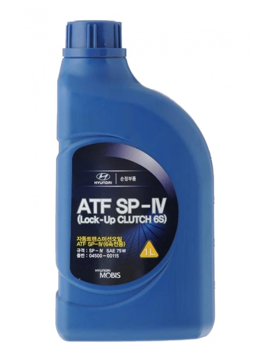 Масло трансмиссионное в АКПП Kia Hyundai ATF SP-IV 1л.