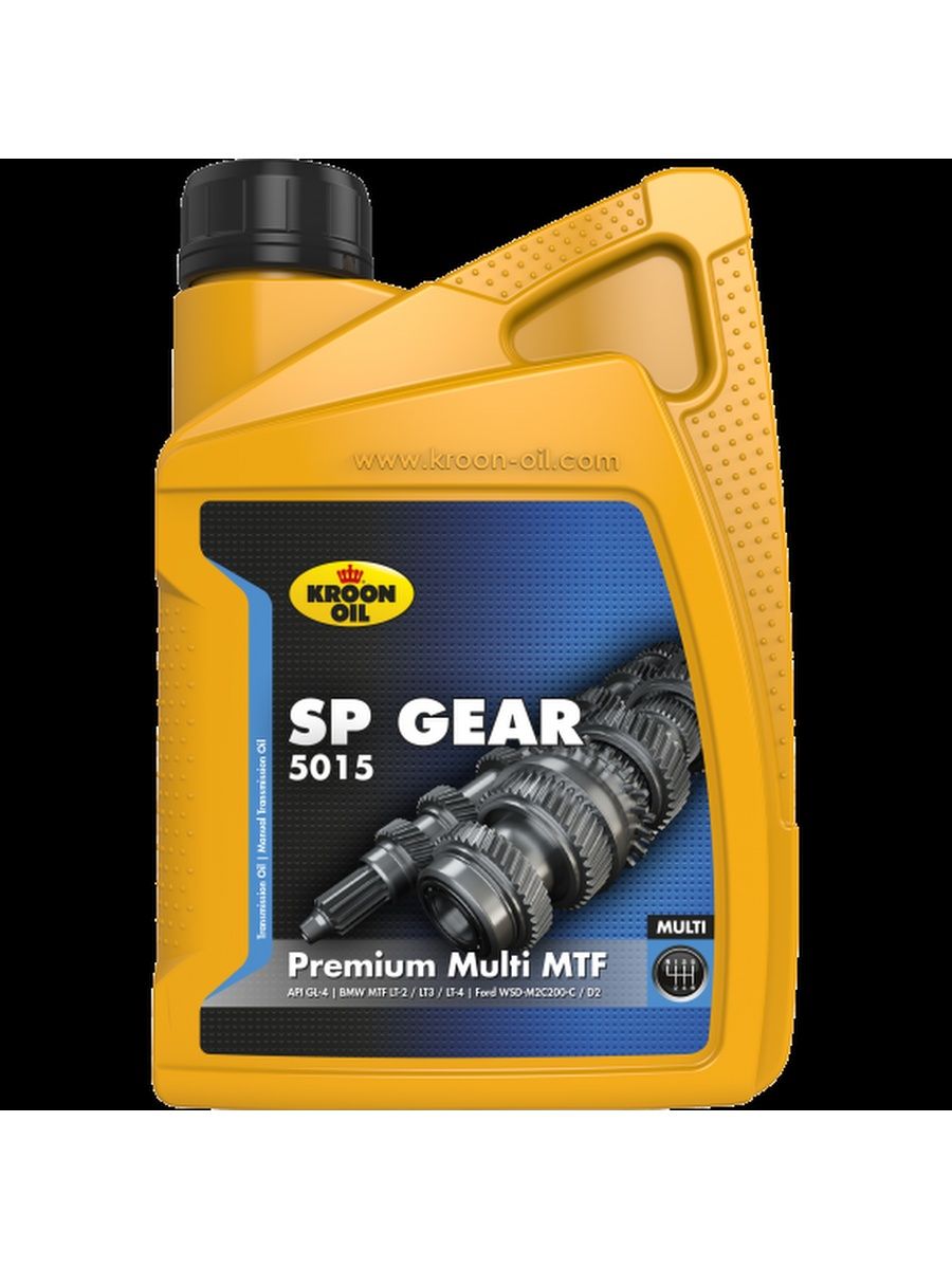 Масло трансмиссионное синтетическое SP Gear 5015 75W80 1л