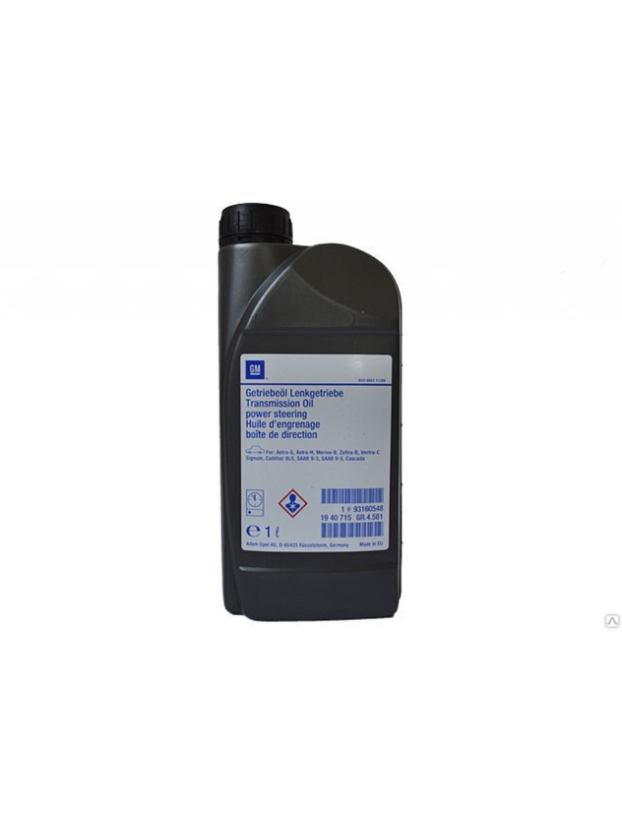 Масло гидроусилителя руля GM PSF (1 л) (зеленый), 93160548