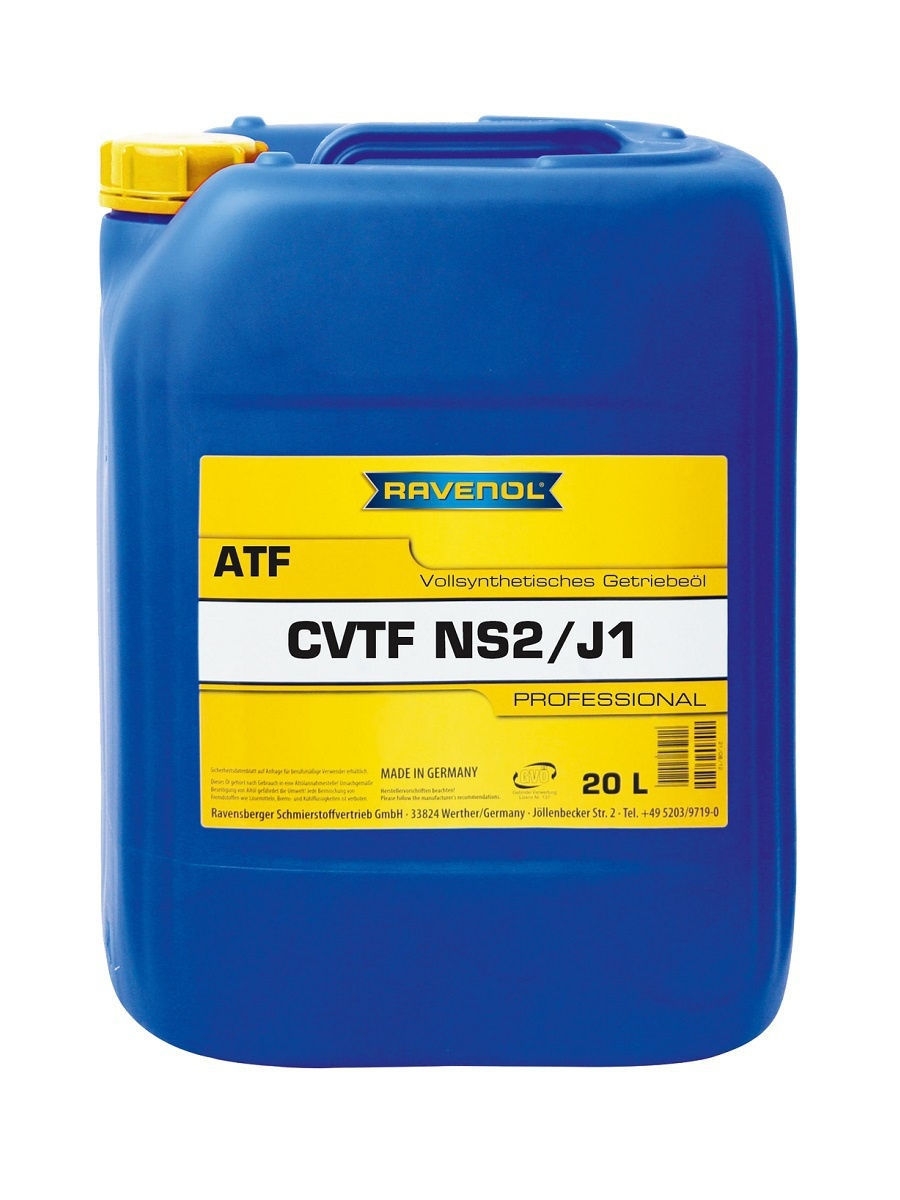 Трансмиссионное масло RAVENOL CVTF NS2J1 Fluid (20л) new