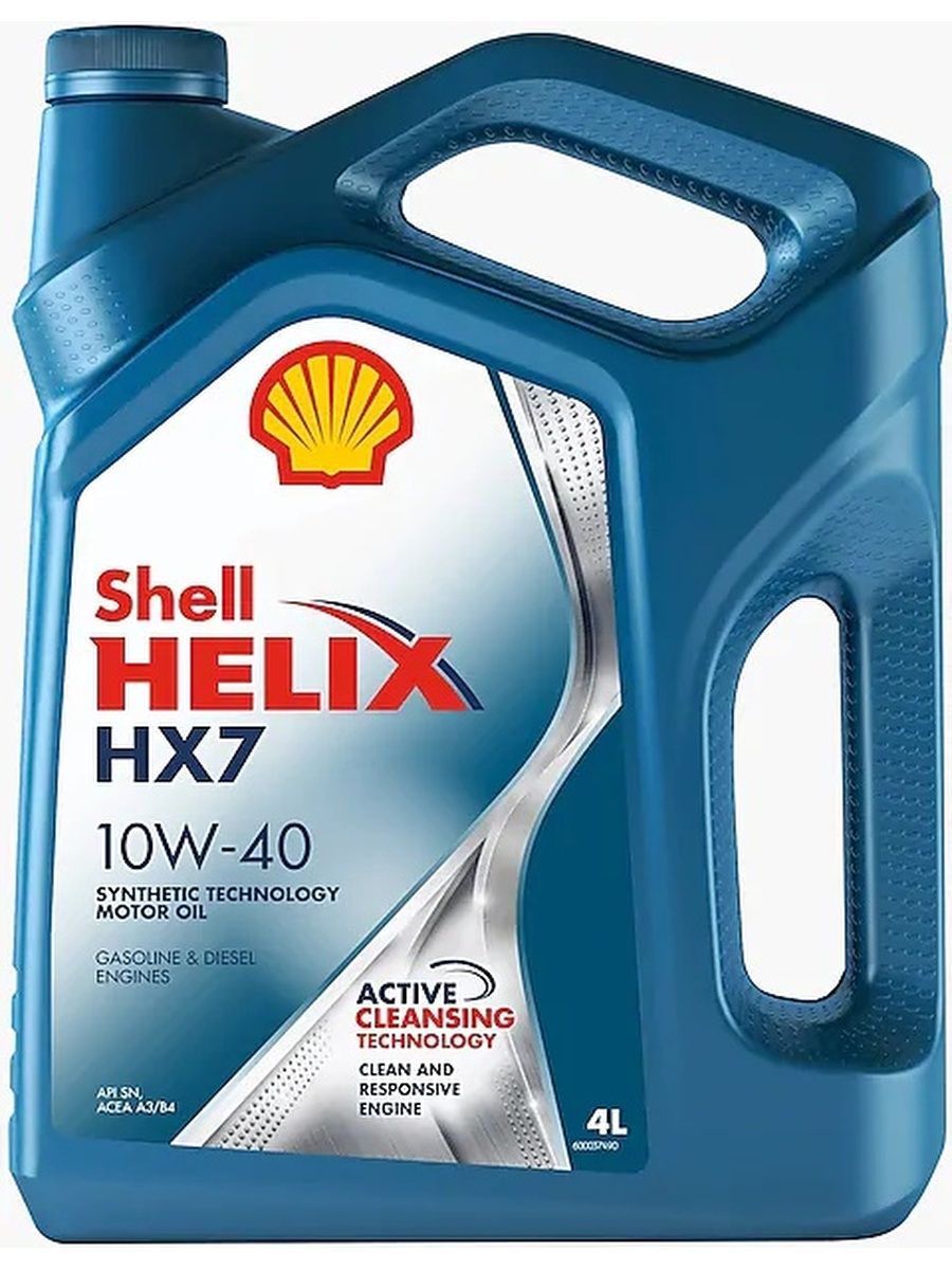 Моторное масло Shell HELIX HX7 5W-40