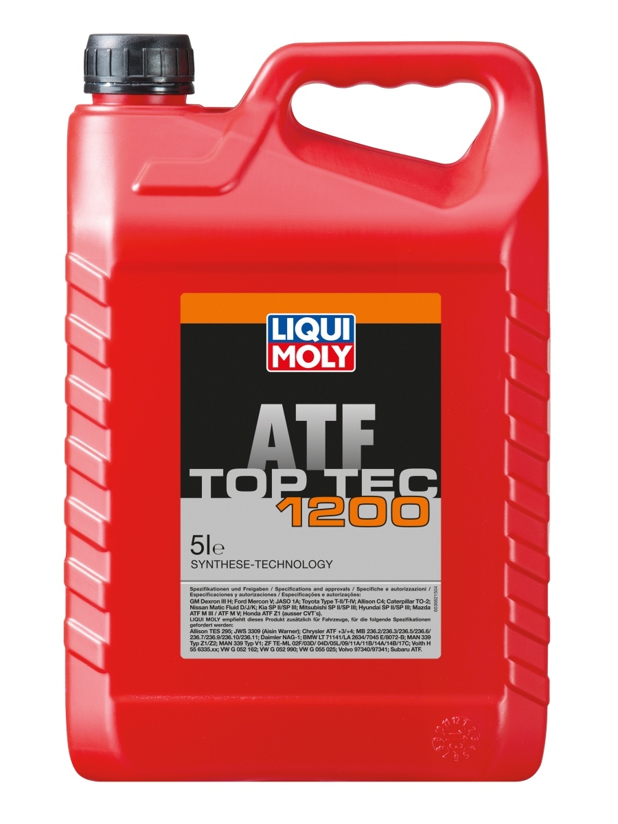 Масло трансмиссионное LIQUI MOLY ATF Top Tec 1200 HC-синт. 5л.