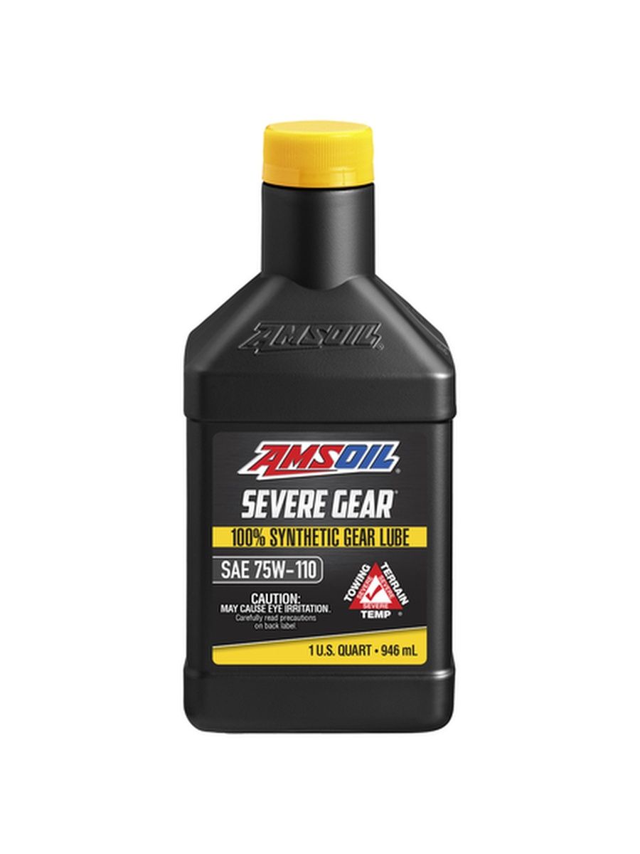 Трансмиссионное масло AMSOIL Severe Gear Synthetic Extreme Pressure (EP) Lubricant SAE 75W-110