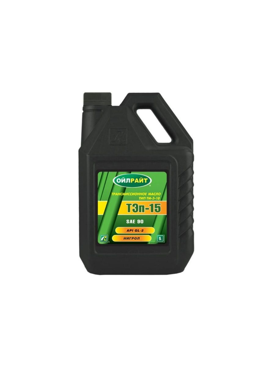 Трансмиссионное масло OILRIGHT ТЭП-15 ТМ-2-18 нигрол, 5 л 2555