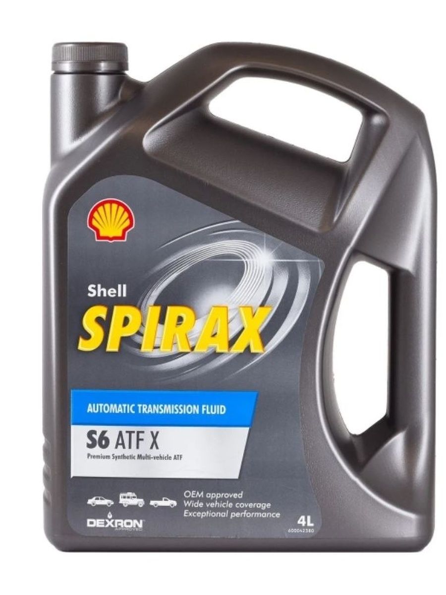 Масло трансмиссионное SHELL Spirax S6 ATF X, 4 л