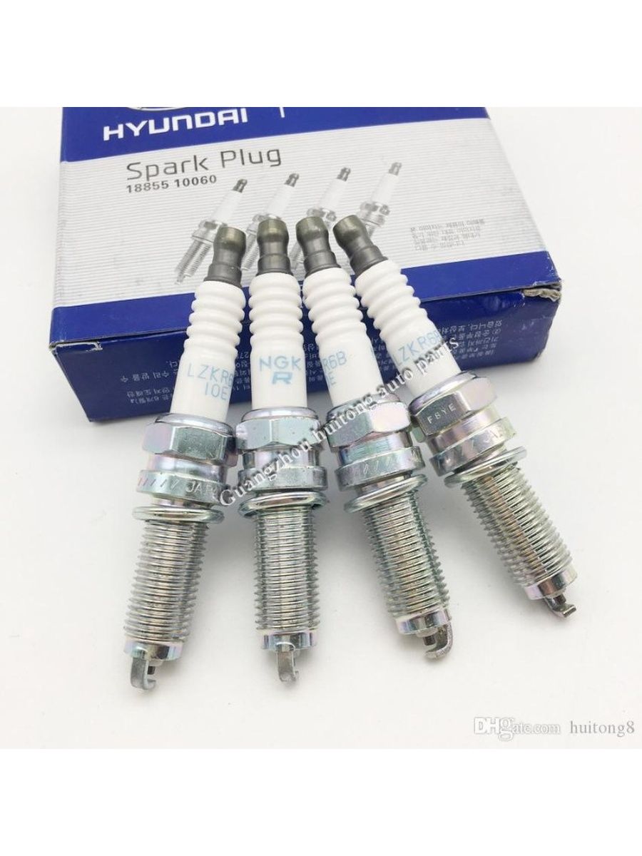 Свечи зажигания Hyundai Kia, Solaris, Киа, Хендай Солярис, комплект 4 шт.